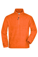 Lade das Bild in den Galerie-Viewer, Fleece Sweat Half Zip - Stickerei Keinath