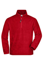 Lade das Bild in den Galerie-Viewer, Fleece Sweat Half Zip - Stickerei Keinath