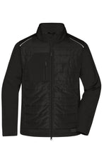 Lade das Bild in den Galerie-Viewer, Herren Hybrid Jacke (Recycled Polyester) - Stickerei Keinath