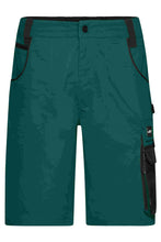 Lade das Bild in den Galerie-Viewer, Workwear Bermudas - Stickerei Keinath