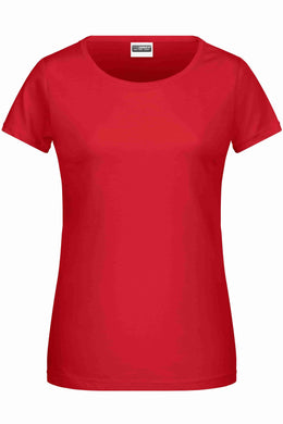 Basic T-Shirt Damen (Bio-Baumwolle) - Stickerei Keinath